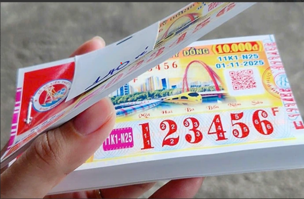 Hy hữu: Cọc vé số dãy 123456 trúng xổ số miền Nam, ai cũng bất ngờ