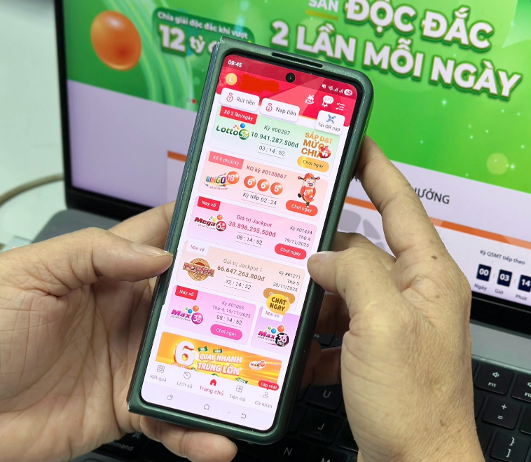 Mua xổ số trên điện thoại: Điểm chạm công nghệ trong hệ sinh thái giải trí số
