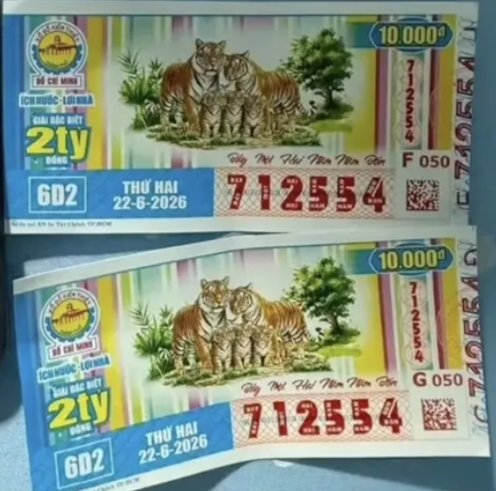 Một người TP.HCM trúng 4 tỉ xổ số miền Nam, hơn 1,8 tỉ tiền mặt trao tay